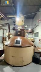 Coffee roasting line with silos roaster grinder and packaging machine