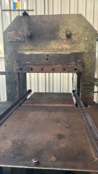 Hydraulic rubber press 500 x 500 with 400 mm piston