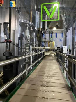 Vinox Zegla rotary filling machine for 1 to 5-liter jerrycans and jugs (retrofitted)